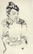 Egon Schiele Portrait of the Artist-s mother Spain oil painting artist